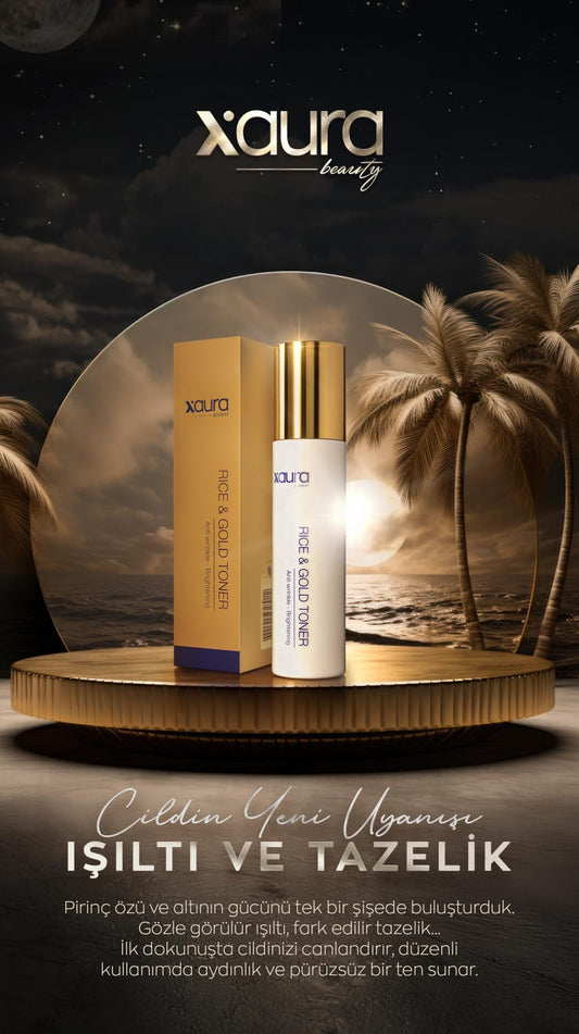 Rıce & Gold Toner